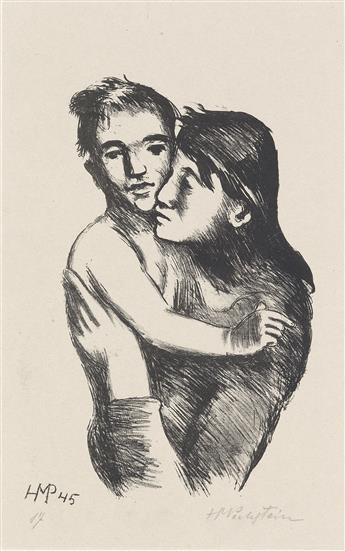 MAX PECHSTEIN Two lithographs.